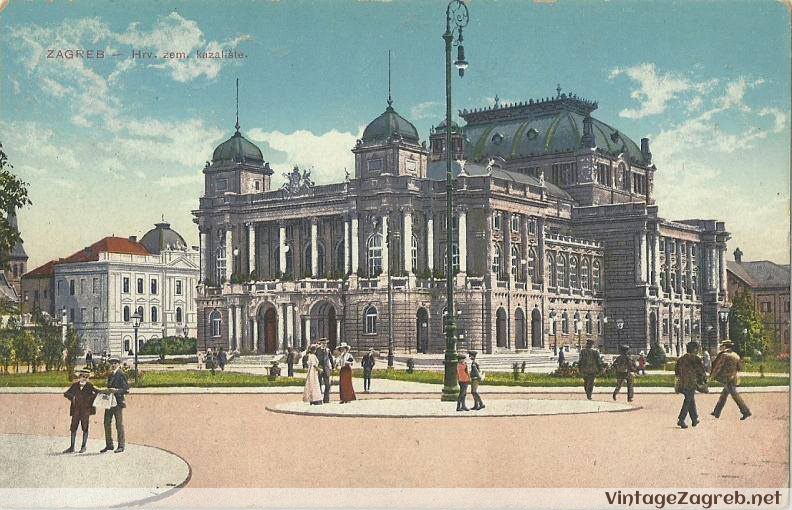 Hrvatsko narodno kazalište (HNK) 1910. godine
